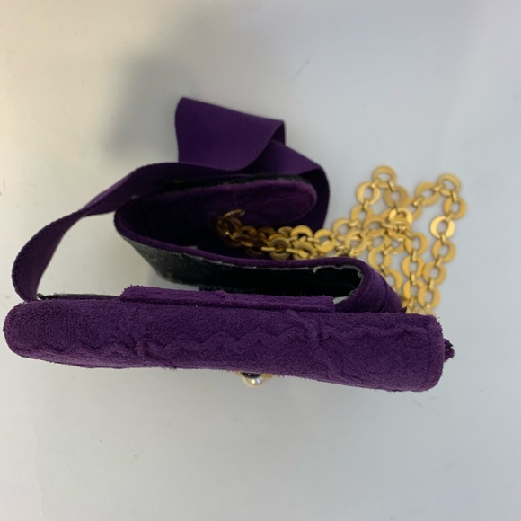 Vintage Suede Belt w/Gold Chains SOLD!!! - Picture 11 of 14